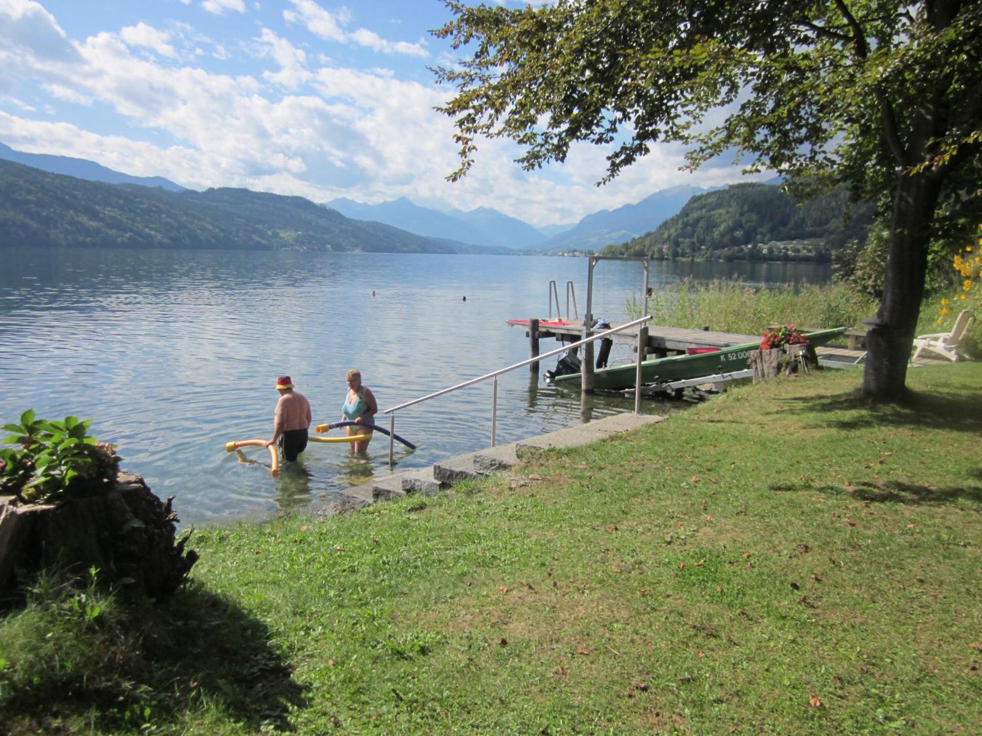 Ferienwohnung Moser Am See Millstatt Dış mekan fotoğraf